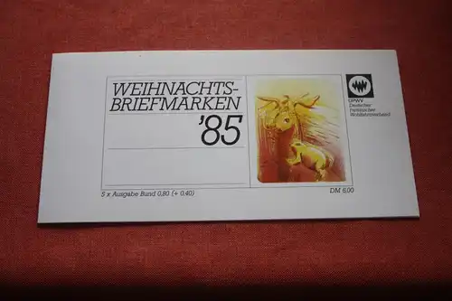 Paritätischer Wohlfahrtsverband Wohlfahrtsbriefmarken-Markenheftchen 1985