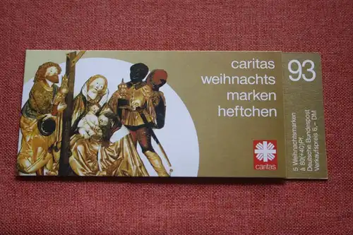 Caritas Weihnachtsmarkenheftchen 1993