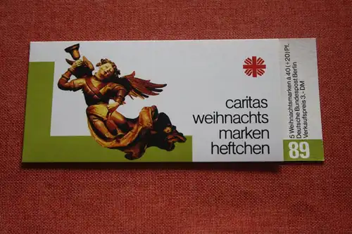 Caritas Weihnachtsmarkenheftchen 1992