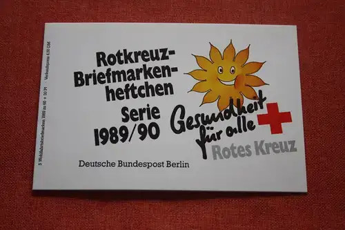 Rotkreuz-Briefmarkenheftchen 1989/90