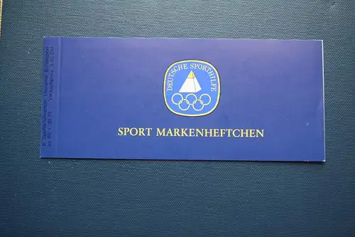 Für den Sport 1979, Sporthilfe Markenheftchen 1979