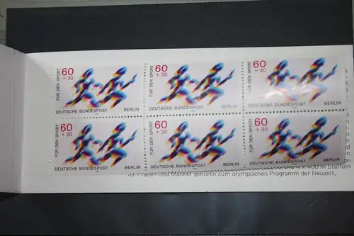 Sport Markenheftchen, 
Markenheft Deutsche Sporthilfe 1979