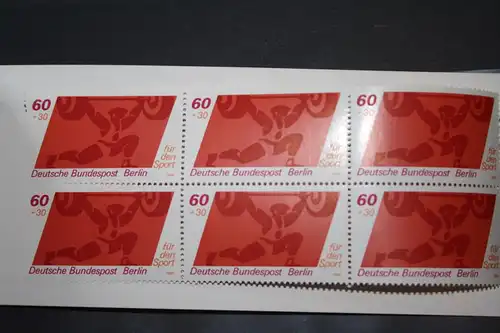 Sport Markenheftchen, 
Markenheft Deutsche Sporthilfe 1980