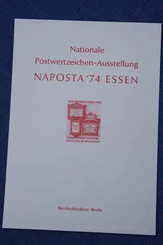 NAPOSTA 74 ESSEN Rotdruck