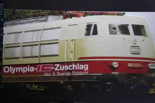 Olympia-IC-Zuschlag; Svenja Schlicht