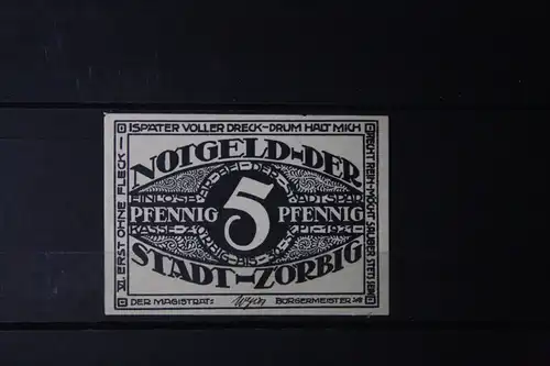 Notgeld Zörbig, 5 Pf.