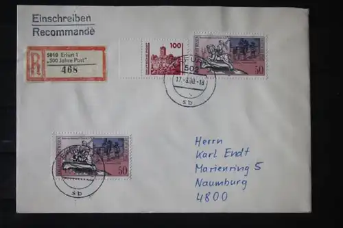 R-Brief 500 Jahre Post Erfurt