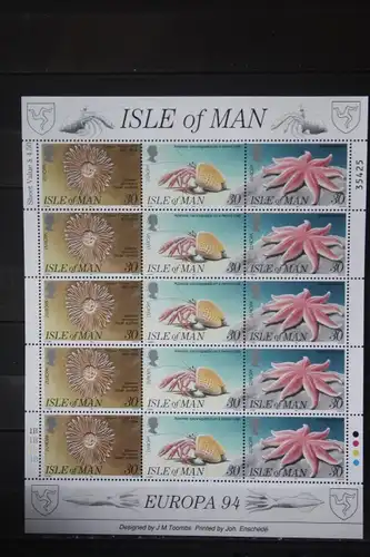 Meerestiere, Kleinbogen, Isle of Man 1994