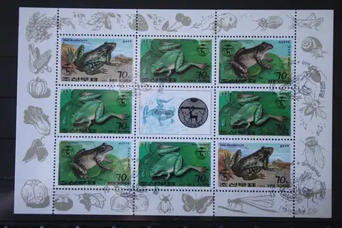 Korea, Tiere, Tier- Block, 1992