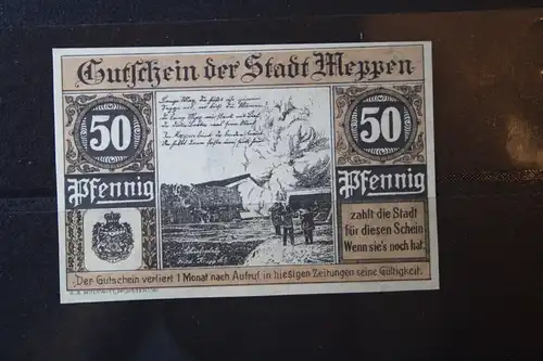 Notgeld Meppen, 50 Pf.