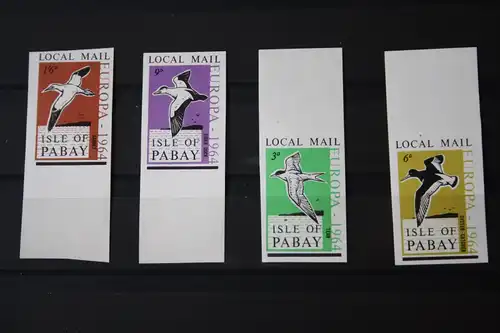 Isle of PABAY 1964, EUROPA-UNION-Mitläufer, CEPT-Mitläufer, Englische Insel-Lokalpost-Marken