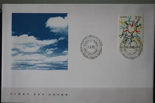 Finnland  1995 CEPT EUROPA-UNION FDC