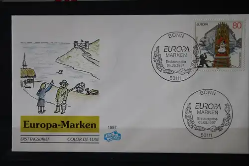 Deutschland  1997 CEPT EUROPA-UNION FDC