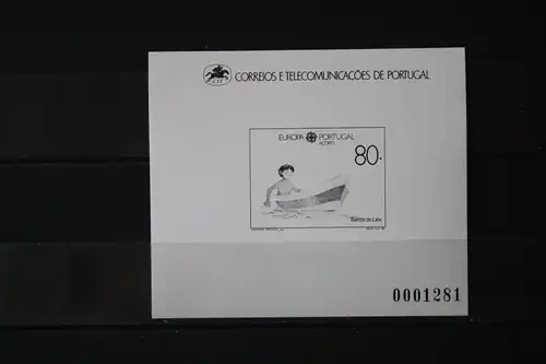 CEPT EUROPA-UNION Portugal - Azoren 1989, Schwarzdruck 