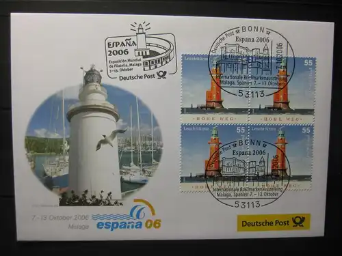 Messebrief, Ausstellungsbrief Deutsche Post: Espana 2006, Malaga 2006