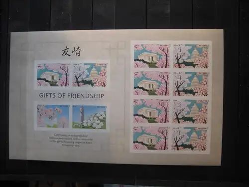 USA, Kleinbogen: Gifts of Friendship, 2015