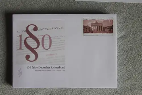 Umschlag mit Sonderwertstempel; USo 174; Deutscher Richterbund, 2009