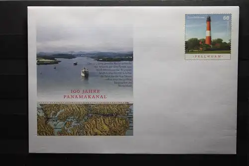 Umschlag mit Sonderwertstempel; USo 333; 100 Jahre Panama-Kanal