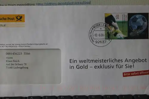 Eigenausgaben der Post mit amtlichen Wertstempeln; EA F144