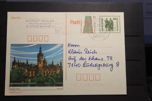 Postkarte; Neue Währung; P109/03