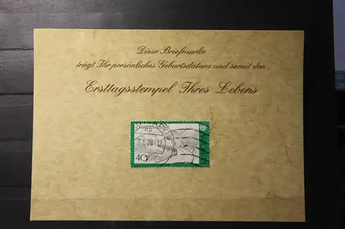 22.3.1978; Personalisierte Geburtstagskarte; Personalisierte Ersttagskarte; Personalisierte Geburtskarte