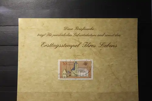 18.7.1978; Personalisierte Geburtstagskarte; Personalisierte Ersttagskarte; Personalisierte Geburtskarte