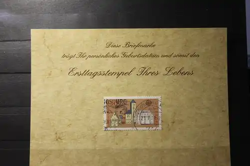 21.7.1978; Personalisierte Geburtstagskarte; Personalisierte Ersttagskarte; Personalisierte Geburtskarte