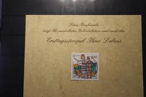 23.11.1993; Personalisierte Geburtstagskarte; Personalisierte Ersttagskarte; Personalisierte Geburtskarte