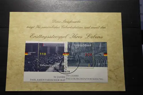 7.5.1998; Personalisierte Geburtstagskarte; Personalisierte Ersttagskarte; Personalisierte Geburtskarte