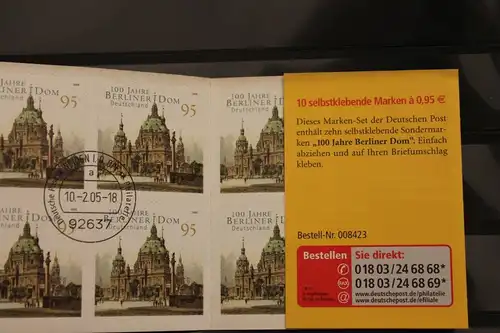 Bundesrep. Deutschland 2005 Nr 57 Ersttagsstempel 0935