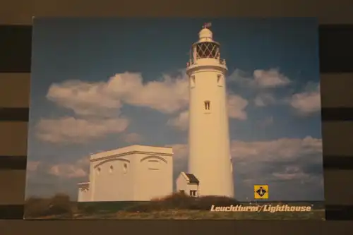 [Echtfotokarte farbig] Leuchtturm/Lighthouse. 