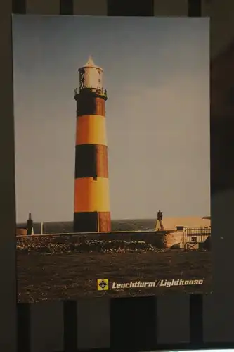 [Echtfotokarte farbig] Leuchtturm/Lighthouse. 