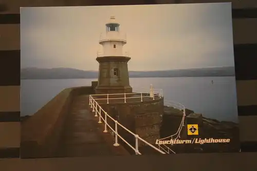 [Echtfotokarte farbig] Leuchtturm/Lighthouse. 