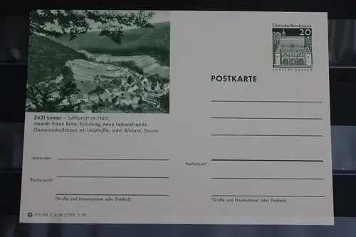 [Ansichtskarte] Lonau, Bildpostkarte der Bundespost 1969. 