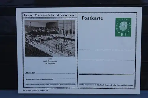 [Ansichtskarte] Essen,  Bildpostkarte der Bundespost 1959. 