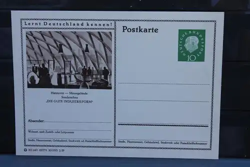 [Ansichtskarte] Hannover,  Bildpostkarte der Bundespost 1959. 