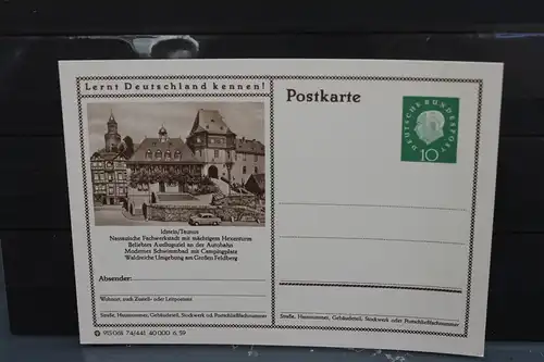 [Ansichtskarte] Idstein,  Bildpostkarte der Bundespost 1959. 