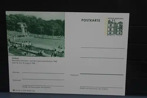 [Ansichtskarte] Itzehoe,  Bildpostkarte der Bundespost 1965. 