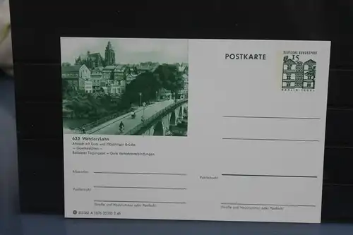 [Ansichtskarte] Wetzlar, Bildpostkarte der Bundespost 1965. 