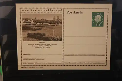 [Werbepostkarte] Bildpostkarte P 42 der Bundespost 1960: Hannover. 