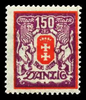 DANZIG 1923 Nr 129Y postfrisch 4CFA56