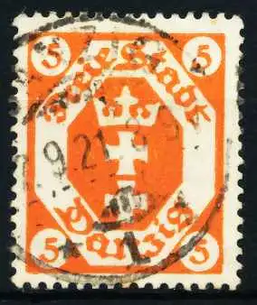 DANZIG 1921 Nr 73X gestempelt 4D62BA