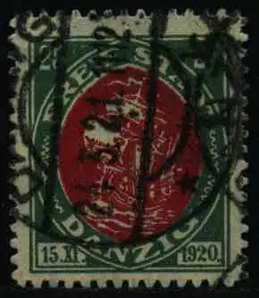 DANZIG 1921 Nr 55 gestempelt 0C5782