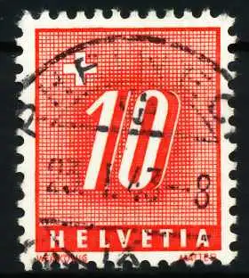 SCHWEIZ PORTO Nr 55x zentrisch gestempelt 631F46