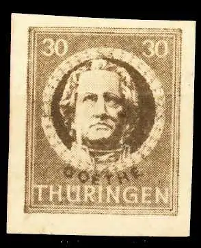 SBZ THÜRINGEN Nr 99BYaz2 postfrisch 670826