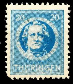 SBZ THÜRINGEN Nr 98AYz1 postfrisch 670426