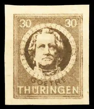 SBZ THÜRINGEN Nr 99BYaz2 postfrisch 67081E