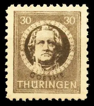 SBZ THÜRINGEN Nr 99AXaw postfrisch 67332E