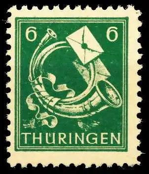 SBZ THÜRINGEN Nr 95AXdw postfrisch 67369A