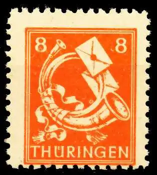 SBZ THÜRINGEN Nr 96AXw postfrisch 673676